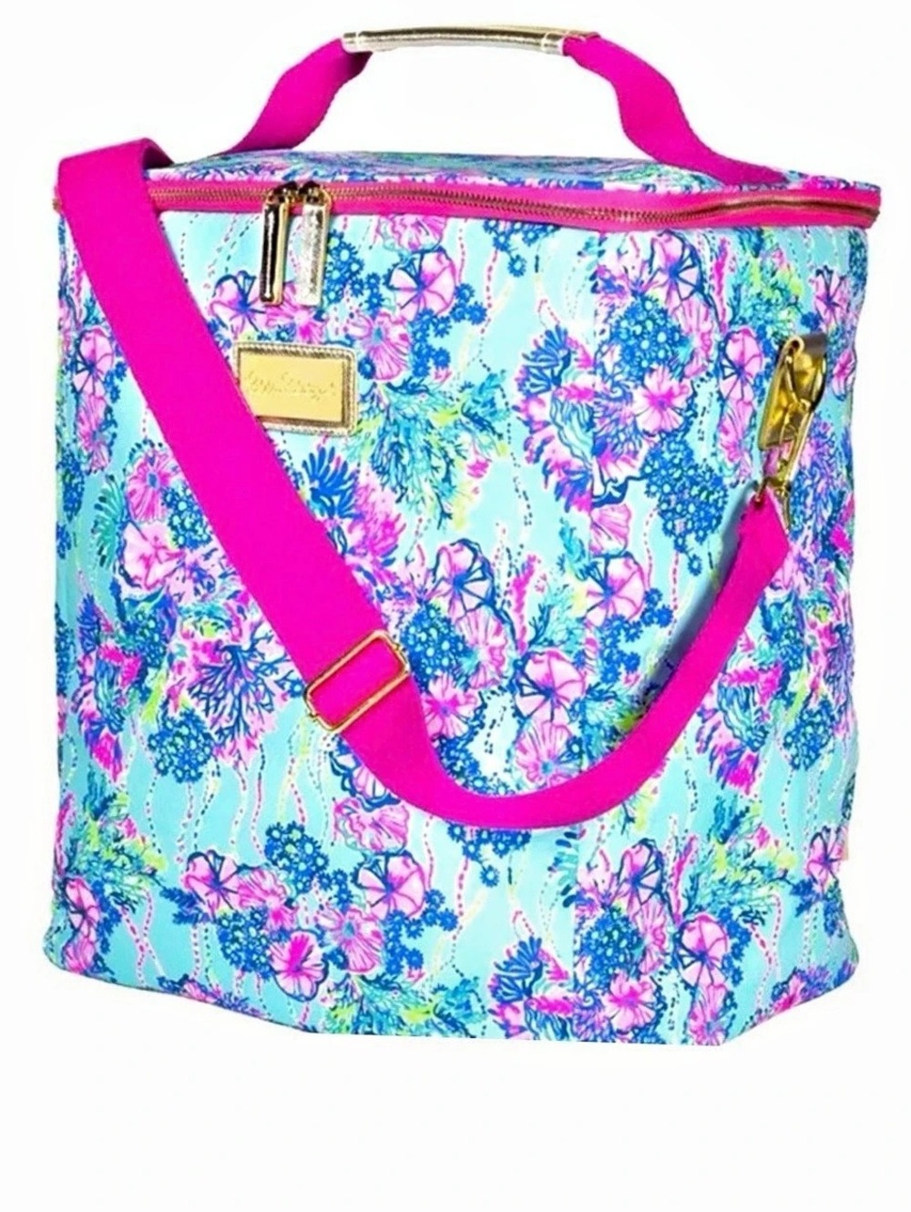 NWT Lilly Pulitzer Wine Carrier Featured In Beach You To It